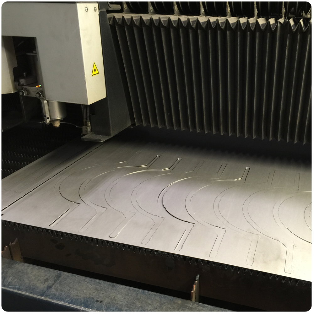 Laser cutting