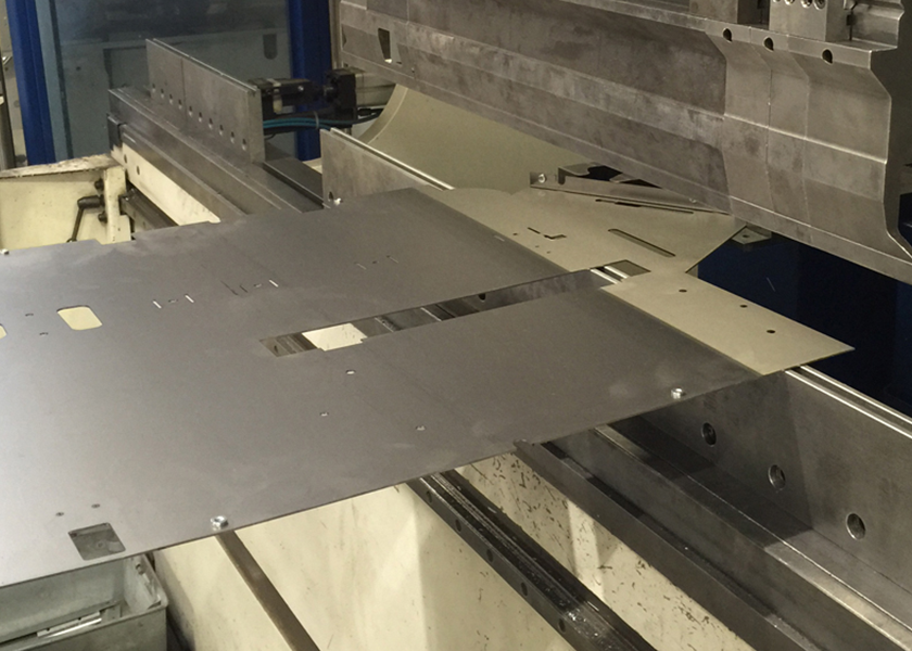 POS kiosk case study - press brake bending