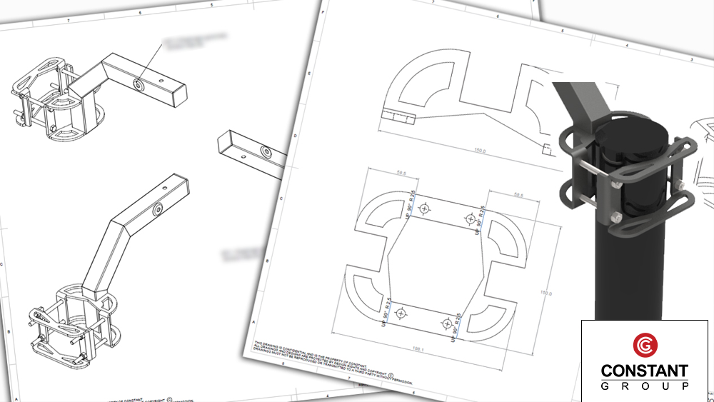 3D Render, CAD Drawings and Testing